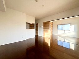 JR筑豊本線 桂川駅 徒歩5分の賃貸マンション 3階2LDKのリビング/ダイニング