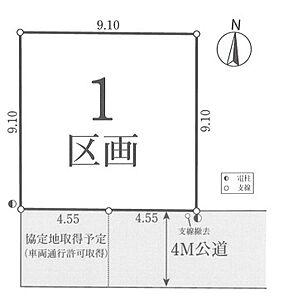 区画図