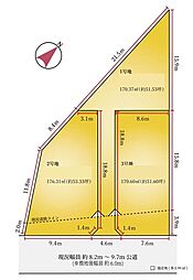 越谷市大竹2期　全3区画　1号地