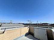 千間台西の景色を一望できる屋上バルコニー