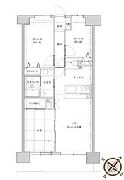 ヴェルアージュ春日部中央 3LDKの間取図画像