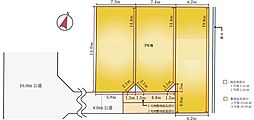 越谷市登戸町2期　全3区画　2号地