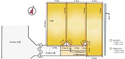 越谷市登戸町2期　全3区画　1号地
