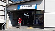 藤の牛島駅（4320m）