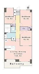 間取図画像 3LDK