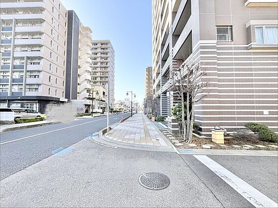 整備された街並...