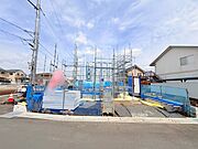 今なら建築中の住まいをご覧いただけます。構造体の質問もお気軽に。 