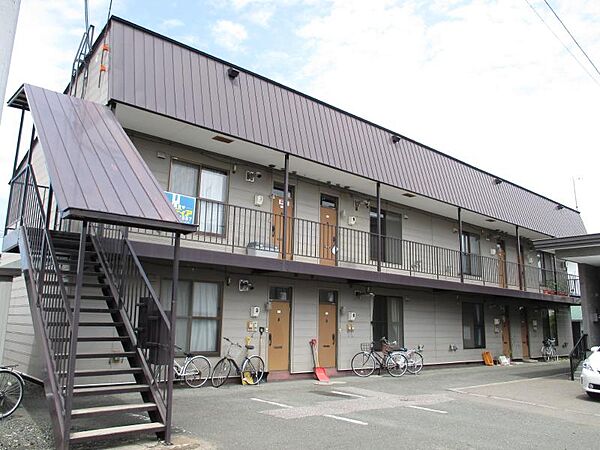 ハイツうえだ 2-6｜北海道北見市本町5丁目(賃貸アパート2LDK・2階・46.37㎡)の写真 その1