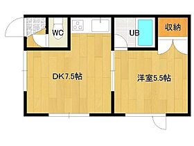 KKハイツ 101 ｜ 北海道北見市末広町666番地3号（賃貸アパート1DK・1階・28.20㎡） その2