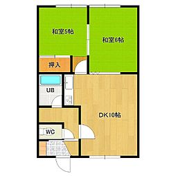 松尾マンション1号棟 1階/1-3