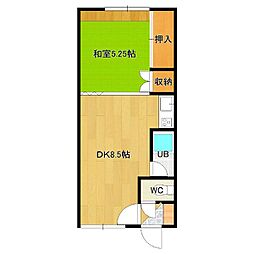 松尾マンション2号棟 1階