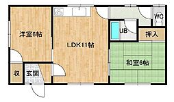 北光 高橋2戸貸家