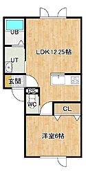 クレイドルB 1階/102