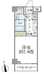 間取図画像 1K