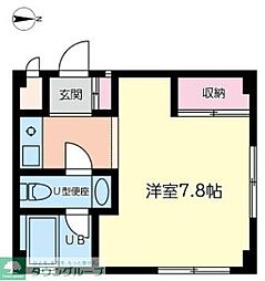 KYビルディング 1Kの間取図画像
