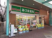 あづま薬局 380m