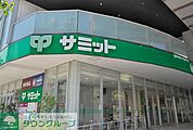 サミットストア砧環八通り店 徒歩8分。 620m