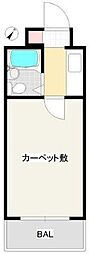 スターホームズ千歳烏山 1Kの間取図画像