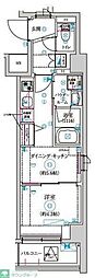 セジョリ高井戸II 1DKの間取図画像