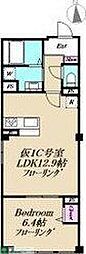 三鷹市新川6丁目マンション 1LDKの間取図画像
