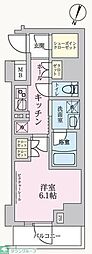 ARKMARK方南町Sta. 1Kの間取図画像