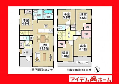 間取り：4号棟間取り