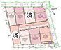 区画図：本物件は8号地です。