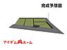 外観：造成完成予想図