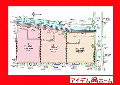 区画図：本区画は2号地です。