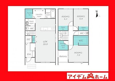 間取り:A棟間取り 間取り:A棟間取り