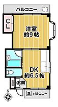 フルハウス 402 ｜ 兵庫県神戸市中央区大日通４丁目3-21（賃貸マンション1DK・3階・32.00㎡） その2