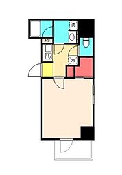 ガリシア森下エストゥディオ3 1Kの間取図画像