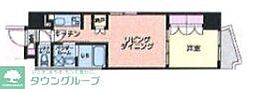 JUTOWERFRONT千石 1LDKの間取図画像
