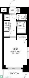 グローバン本所吾妻橋 1Kの間取図画像