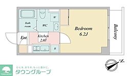 サムティレジデンス浦安 1Kの間取図画像