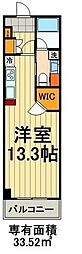 プライムアーバン豊洲 ワンルームの間取図画像