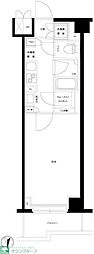 ルーブル亀戸天神前 1Kの間取図画像