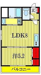 間取図画像 1DK