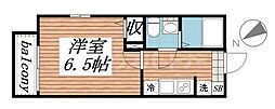 PreciousEarth稲毛区稲毛 1Kの間取図画像