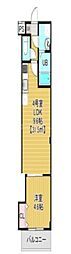 Charmant Maison 1LDKの間取図画像