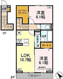 ルシアン メゾン 2階
