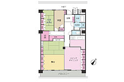 間取図画像 3LDK