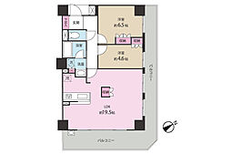 ノブレス湘南藤沢センタースクエア 2LDKの間取図画像