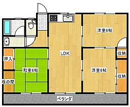 グランドヴィレッジ田吉 102 ｜ 宮崎県宮崎市大字田吉（賃貸アパート3LDK・1階・60.00㎡） その2