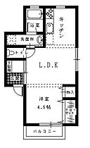 コーポ片平 201 ｜ 宮崎県宮崎市大工2丁目（賃貸アパート1LDK・2階・34.78㎡） その2