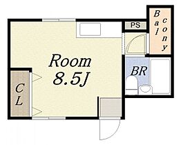 ジョウフクマンション  ｜ 大阪府大阪市港区弁天4丁目（賃貸マンション1R・3階・18.00㎡） その2