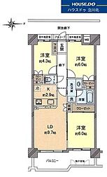 間取図画像 3LDK