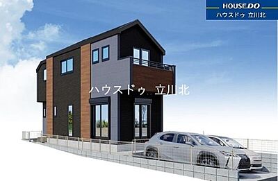 外観:外観パース 外観:外観パース