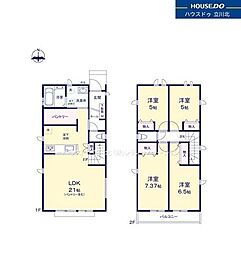 昭島市宮沢町2丁目 全2棟A号棟 新築分譲住宅
