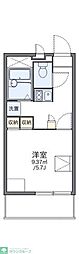 レオパレスグランシャリオ 1Kの間取図画像